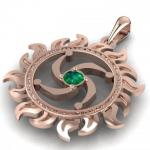 Подвеска с символом Рода: традиция и сила