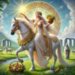 Богиня Эпона – покровительница лошадей и путешественников