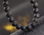 Браслеты из вулканической лавы
