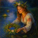 Гадание на травяных венках купальские традиции