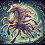 Как Локи родил восьминогого коня Слейпнира