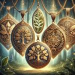 Кулоны с растительными мотивами сила природы в талисмане