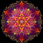 Мандала символ для исполнения желаний и гармонии