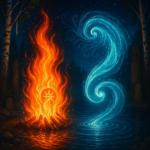 Почему образы огня и воды так важны в славянских ритуалах?