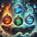 Украшения с силой стихий: огонь, вода, земля, воздух
