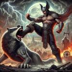 Видар — молчаливый мститель Одина: бог, который победит Фенрира