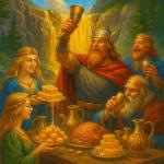 Водопады мёда: праздничные пиры на небесах Асгарда