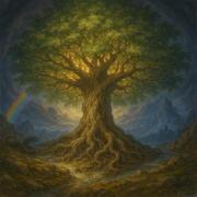 Древо Иггдрасиль: опора вселенной или окно в иные миры?