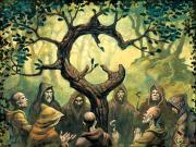 Друиды - мудрецы леса в древние времена.