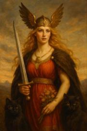 Фрейя: богиня любви, магии и битв