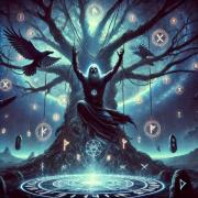 Как Один обрел силу рун, принеся себя в жертву?