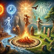 Какую роль играли природные стихии в мировоззрении славян?