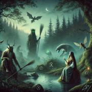 Мифические существа и духи в славянском фольклоре