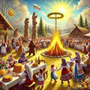 Неделя Комоедицы с 20 по 26 марта: славянский праздник весеннего пробуждения