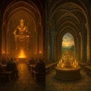 Палаты для павших в богах: Вальхалла vs. Фольквангр