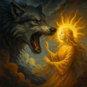 Почему богиня Соль должна быть поглощена волком?