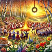 Праздник Комоедицы у славян