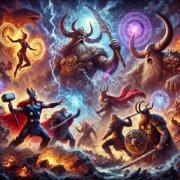 Скандинавские боги против великанов: война, длившаяся вечность