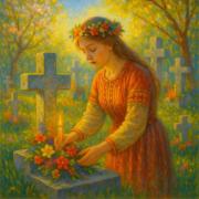 Славянский праздник Весенняя Радоница — 24 апреля 2025 года