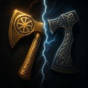 Славянский vs. викингский амулет: чей топор режет судьбу больнее?