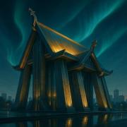 Существует ли современное «храмовое» строительство в стиле Асгарда?