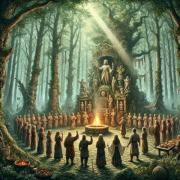 Священные рощи и капища: где славяне проводили ритуалы?