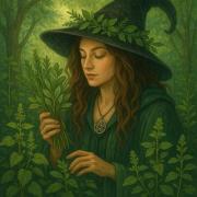Травничество в Викке: магия зелени и лесов, спутанная в ведьмин косичке