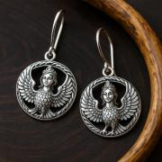 Украшения с изображением птицы Сирин