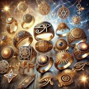 Украшения с изображением знаков силы