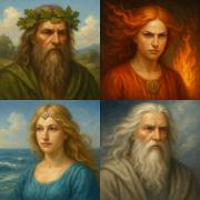 Земля, Огонь, Вода, Воздух: какие боги управляют стихиями