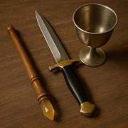 Жезл, атам и чашка: инструменты Викки и их роль