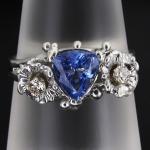 Кольцо с еремеевитом