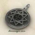 Купить Славянский оберег Чертог Змея из серебра