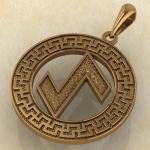 Руна «ЭЙВАЗ» в солярном обережном круге