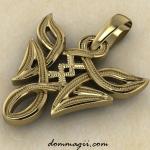 Ингуз в вязи золото