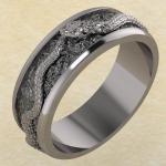 Кольцо Талисман Уроборос