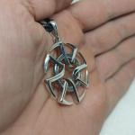 Подвеска Коловрат Русича из серебра