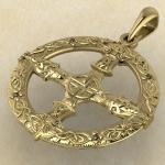 Компас викингов золото