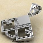 Славянский оберег Лельник из серебра