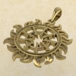 Волчий крюк из золота