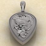 Щит Семаргла из серебра