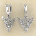 Серьги Гебо в вязи