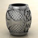 Шарм с Скандинавским амулетом Альгиз из серебра