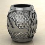 Шарм с Скандинавским амулетом руной Феху из серебра