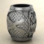 Шарм с Скандинавским амулетом Гебо из серебра