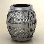 Шарм с Скандинавским амулетом руной Тейваз из серебра