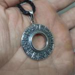 Славянский оберег подвеска коляды дар из серебра