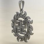 оберег Маричка из серебра