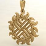 Оберег Путник золото