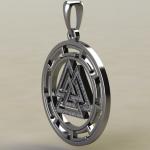 Валькнут в протуберанцах серебро